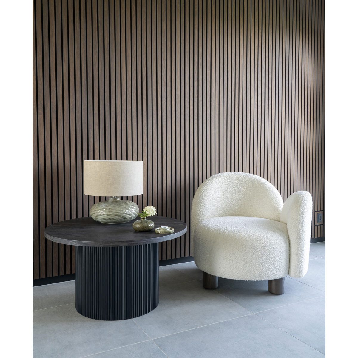 House Nordic Boavista Soffbord – Runt Designsoffbord i Trä - Bild 2